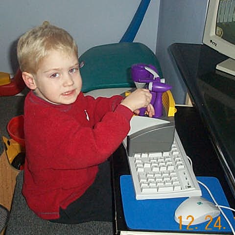 Code on screen